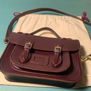 Cambridge Satchel Mini Oxblood